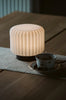 Atelier Pierre - Dentelles tafellamp 15cm oplaadbaar klei