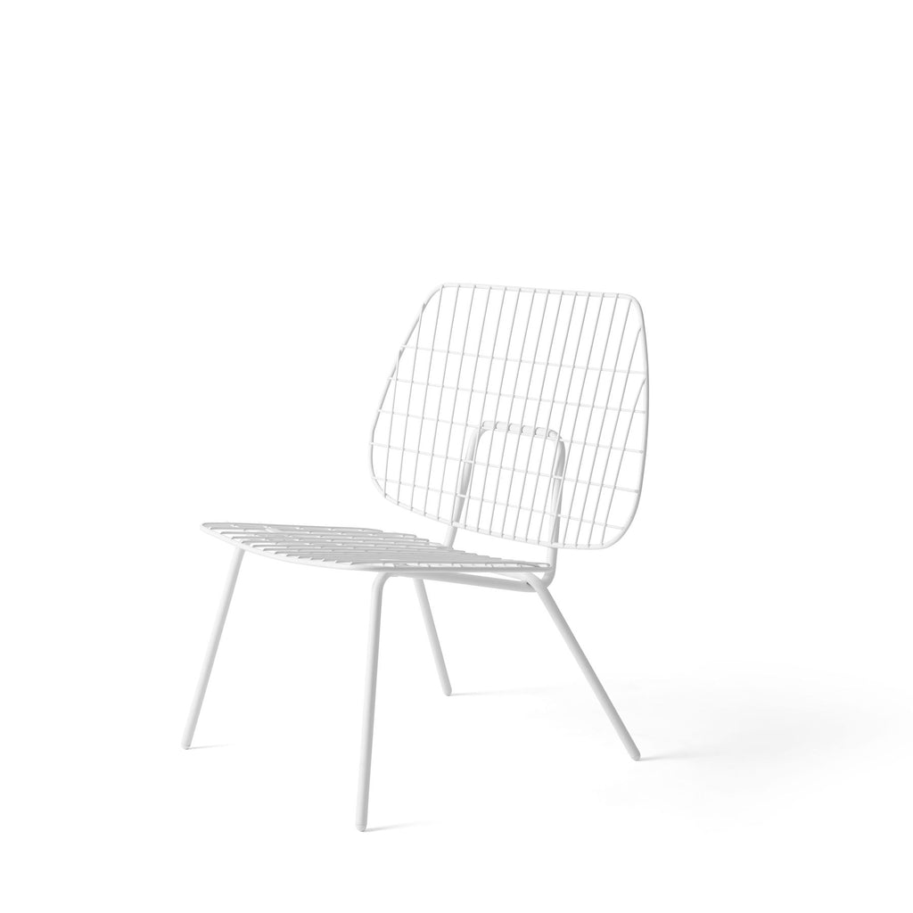Gespecificeerd Vegen onderwerp WM String Lounge stoel wit – deBesteKamer