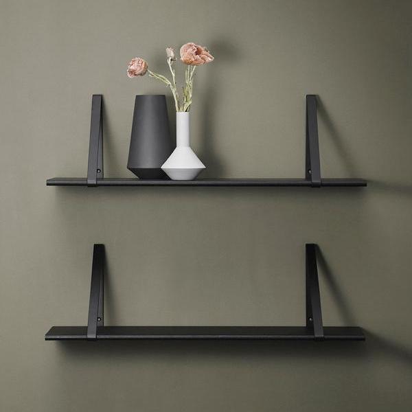 Shelf wandplank zwart - SALE