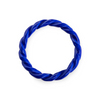 Sicilia trivet keramiek onderzetter ring donkerblauw